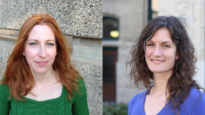 Dr. Sarah Plosker, left, and Dr. Rachel Herron, have had their terms renewed as Canada Research Chairs.